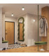 Halo Bathroom Ceiling Light Olive Green 1x G9IP44-12