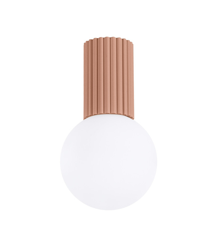 Halo Bathroom Ceiling Light Mocha 1x G9IP44-1