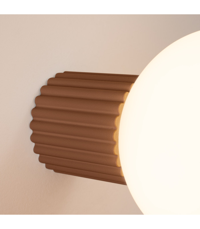 Halo Bathroom Wall Lamp Mocha 1x G9IP44-4