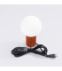 Halo Globe Table Lamp Red Ochre 1x G9-5