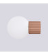Halo Bathroom Wall Lamp Mocha 1x G9IP44-5
