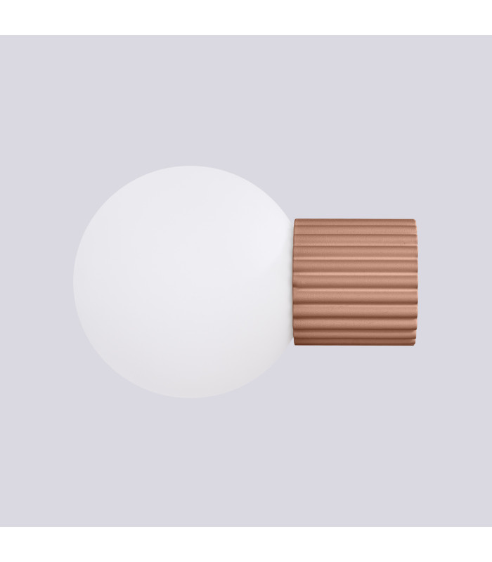 Halo Bathroom Wall Lamp Mocha 1x G9IP44-5