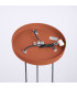 Halo Cluster Pendant Ceiling Light Red Ochre 3x G9-8