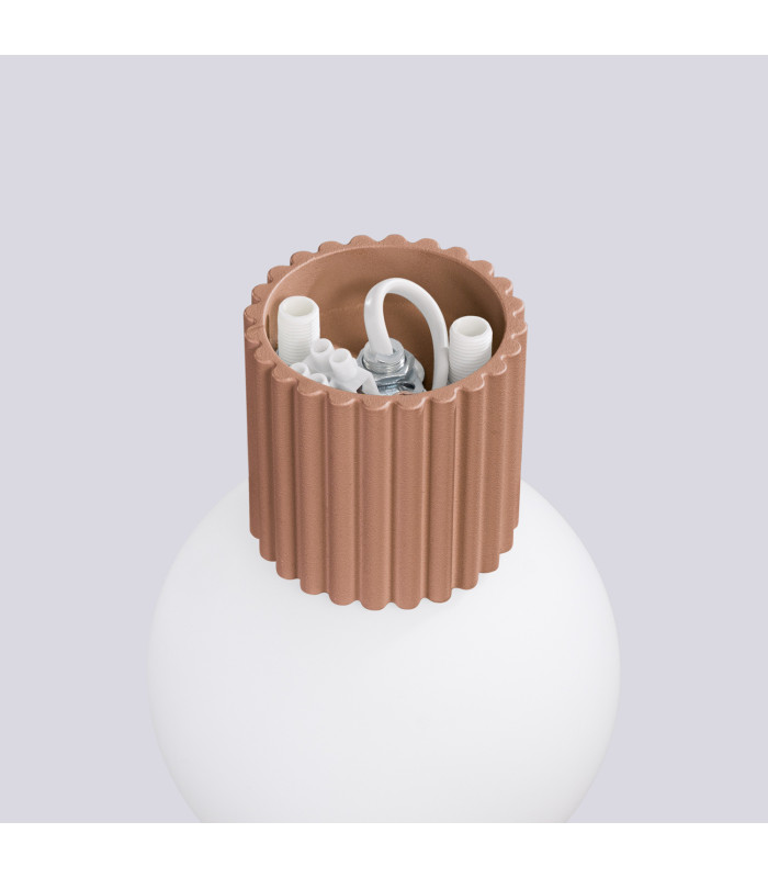 Halo Bathroom Wall Lamp Mocha 1x G9IP44-7