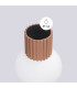 Halo Bathroom Wall Lamp Mocha 1x G9IP44-8