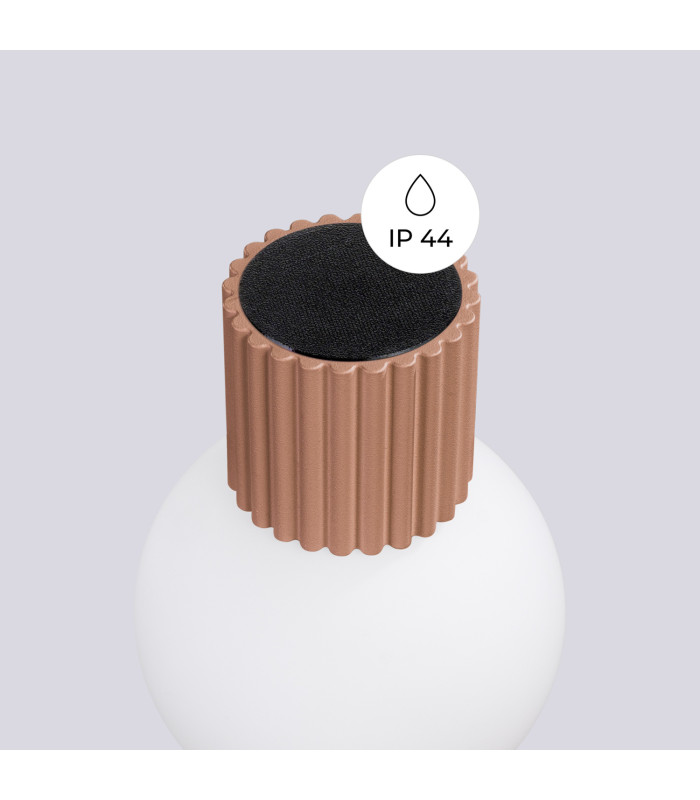 Halo Bathroom Wall Lamp Mocha 1x G9IP44-8