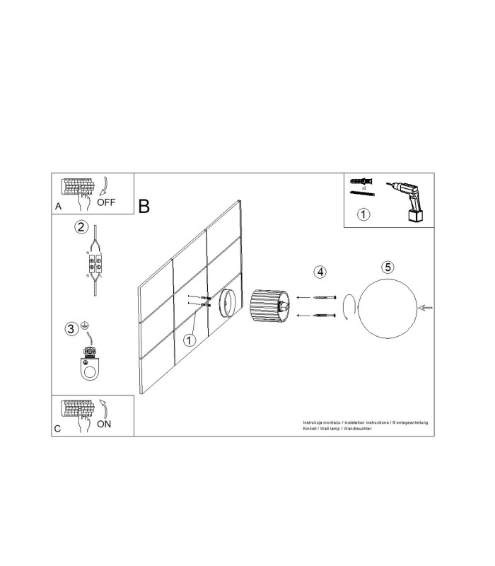 Halo Bathroom Wall Lamp Mocha 1x G9IP44-10