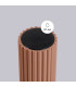 Halo Bathroom Ceiling Light Mocha 1x G9IP44-8