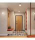 Halo Bathroom Ceiling Light Red Ochre 1x G9IP44-14