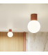 Halo Bathroom Ceiling Light Mocha 1x G9IP44-13
