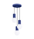 Halo Cluster Pendant Ceiling Light Ultramarine 3x G9-1
