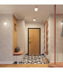 Halo Bathroom Ceiling Light Mocha 1x G9IP44-14