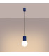 Halo Slim Pendant Ceiling Light Ultramarine 1x G9-3