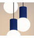 Halo Cluster Pendant Ceiling Light Ultramarine 3x G9-4