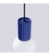 Halo Slim Pendant Ceiling Light Ultramarine 1x G9-7