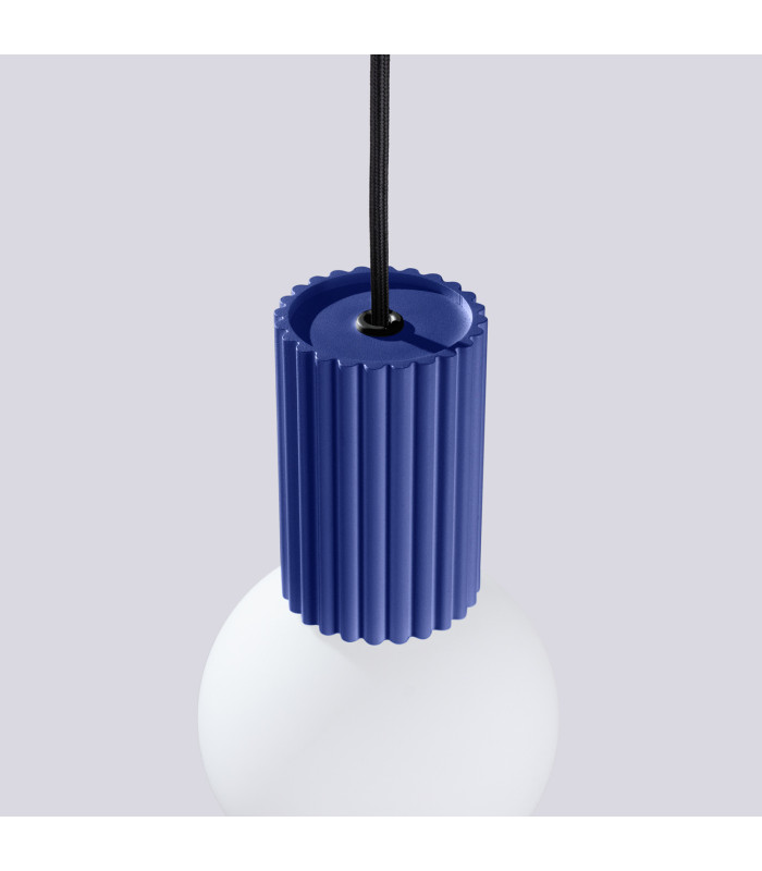 Halo Slim Pendant Ceiling Light Ultramarine 1x G9-7