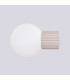 Halo Bathroom Wall Lamp Taupe 1x G9IP44-5