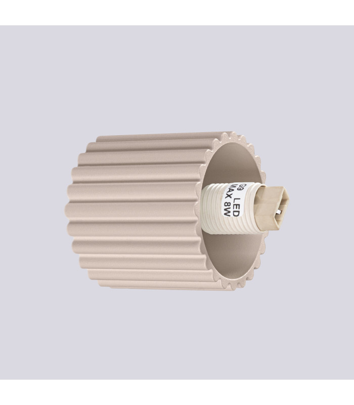 Halo Bathroom Wall Lamp Taupe 1x G9IP44-6