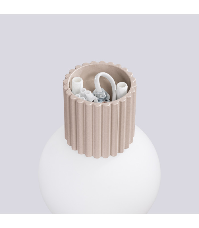 Halo Bathroom Wall Lamp Taupe 1x G9IP44-7