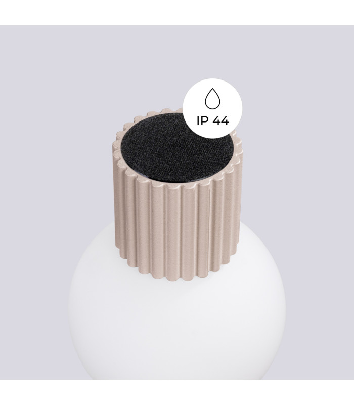 Halo Bathroom Wall Lamp Taupe 1x G9IP44-8