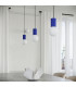 Halo Slim Pendant Ceiling Light Ultramarine 1x G9-14