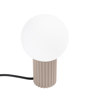 Halo Globe Table Lamp Taupe 1x G9-1