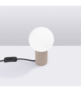 Halo Globe Table Lamp Taupe 1x G9-2