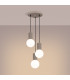 Halo Cluster Pendant Ceiling Light Taupe 3x G9-3