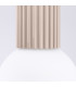 Halo Bathroom Ceiling Light Taupe 1x G9IP44-5