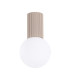 Halo Bathroom Ceiling Light Taupe 1x G9IP44-1