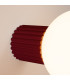 Halo Bathroom Wall Lamp Burgundy 1x G9IP44-4