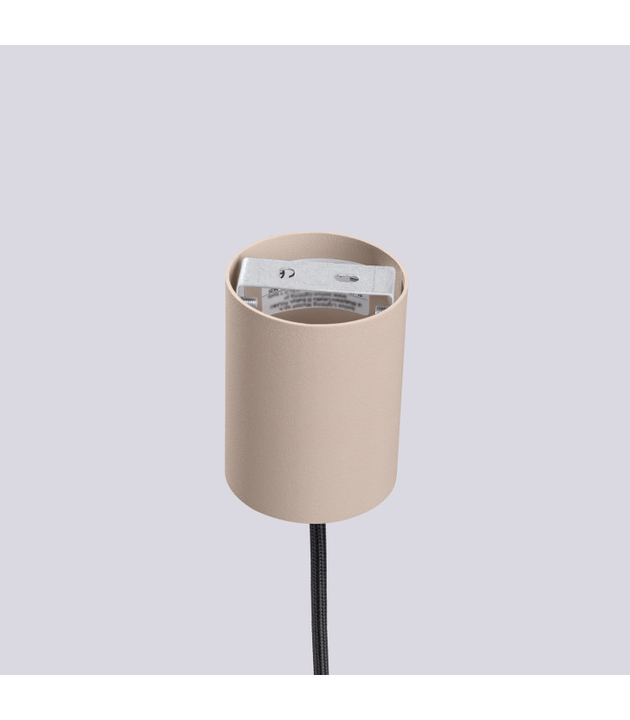 Halo Slim Pendant Ceiling Light Taupe 1x G9-8