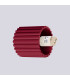 Halo Bathroom Wall Lamp Burgundy 1x G9IP44-6