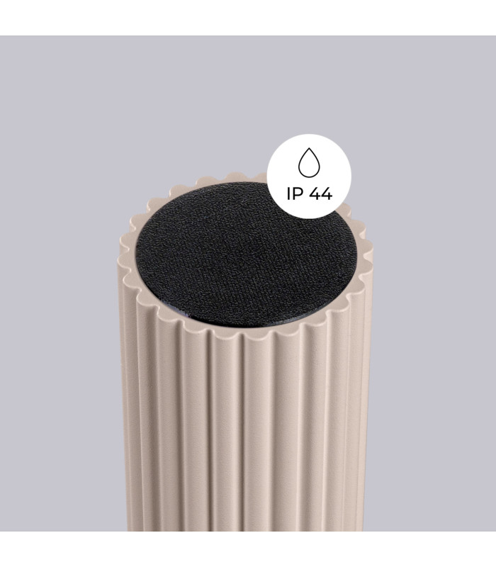 Halo Bathroom Ceiling Light Taupe 1x G9IP44-8
