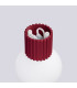 Halo Bathroom Wall Lamp Burgundy 1x G9IP44-7