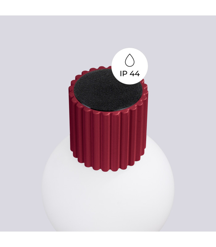 Halo Bathroom Wall Lamp Burgundy 1x G9IP44-8