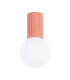 Halo Bathroom Ceiling Light Peach 1x G9IP44-1