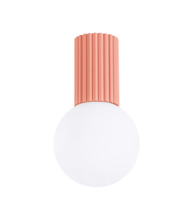 Halo Bathroom Ceiling Light Peach 1x G9IP44-1