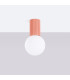 Halo Bathroom Ceiling Light Peach 1x G9IP44-2