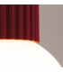 Halo Bathroom Ceiling Light Burgundy 1x G9IP44-4