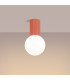 Halo Bathroom Ceiling Light Peach 1x G9IP44-3