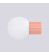 Halo Bathroom Wall Lamp Peach 1x G9IP44-5