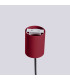 Halo Slim Pendant Ceiling Light Burgundy 1x G9-8