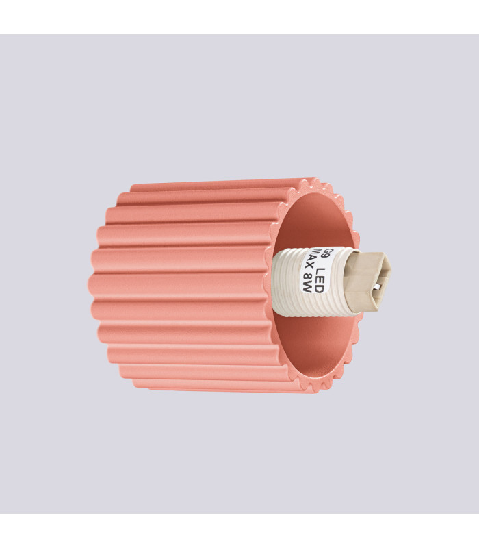 Halo Bathroom Wall Lamp Peach 1x G9IP44-6