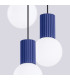 Halo Cluster Pendant Ceiling Light Ultramarine 3x G9-5