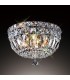 Flush Ceiling 4 Light Polished Chrome, Crystal - 2