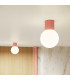 Halo Bathroom Ceiling Light Peach 1x G9IP44-13