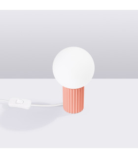 Halo Globe Table Lamp Peach 1x G9-2