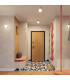 Halo Bathroom Ceiling Light Peach 1x G9IP44-14