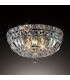 Flush Ceiling 5 Light Polished Chrome, Crystal - 2